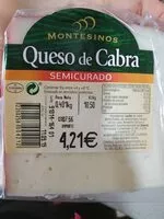 Mängden socker i Queso de cabra semicurado