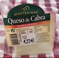 Mängden socker i Queso de cabra semicurado