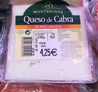 Mängden socker i Queso de cabra
