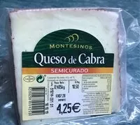 Mängden socker i Queso de cabra semicurado