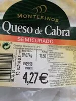 Mängden socker i Queso de cabra