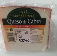 Mängden socker i Queso de cabra