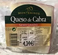 Mängden socker i Queso de cabra semicurado
