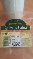 Mängden socker i Queso de Cabra - Semicurado