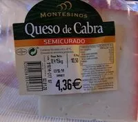 Mängden socker i Queso de cabra semicurado