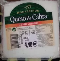 Mängden socker i Queso de cabra
