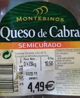 Mängden socker i Queso de Cabra Semicurado