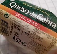Mängden socker i Queso cabra semicurado