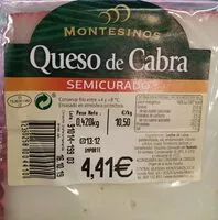 Mängden socker i Queso de cabra semicurado