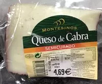 Mängden socker i Queso de cabra semicurado