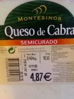 Mängden socker i Queso de cabra