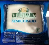 Mängden socker i Queso entrepinares semicurado