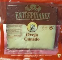 Mängden socker i Queso manchego Oveja Curado Entrepinares