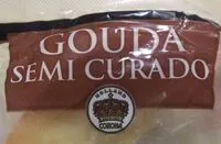 Mängden socker i Queso Gouda Semi curado