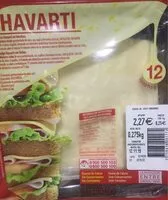 Mängden socker i Queso havarti
