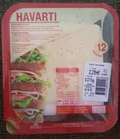Mängden socker i Havarti