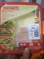 Mängden socker i Queso Havarti