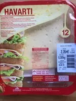 Mängden socker i Havarti