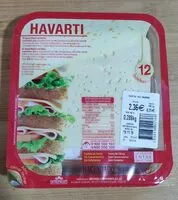 Mängden socker i Havarti