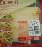 Mängden socker i Havarti