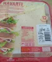 Mängden socker i Havarti