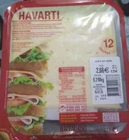Mängden socker i Havarti
