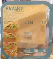 Mängden socker i Havarti light queso en lonchas