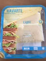 Mängden socker i Havarti light
