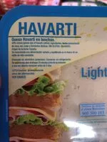 Mängden socker i Havarti light
