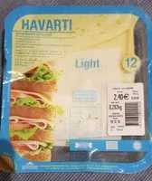 Mängden socker i Havarti Light