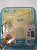 Mängden socker i Havarti light