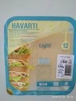 Mängden socker i Havarti light