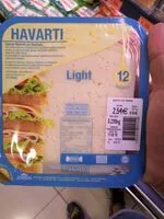 Mängden socker i Havarti light