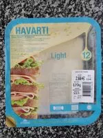 Mängden socker i Havarti light