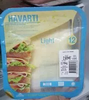 Mängden socker i Havarti light