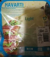 Mängden socker i Havarti light