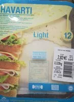 Mängden socker i Havarti light