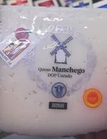 Mängden socker i Queso manchego Dop curado