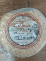 Mängden socker i Queso de cabra ahumado