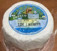 Mängden socker i Queso de vaca blanco fresco