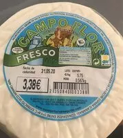 Mängden socker i Queso vaca fresco