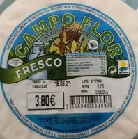 Mängden socker i Queso de vaca fresco