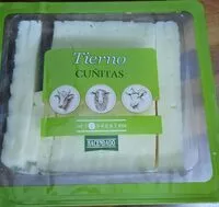 Mängden socker i Queso tierno cuñitas