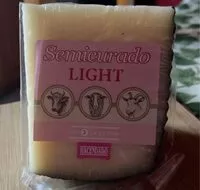 Mängden socker i Queso semicurado light