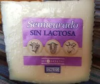 Mängden socker i Queso semicurado sin lactosa