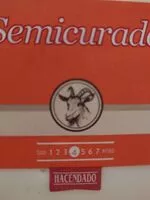 Mängden socker i Queso semicurado cabra