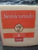 Mängden socker i Queso semicurado de cabra