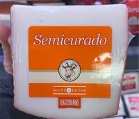 Mängden socker i Semicurado cabra