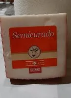Mängden socker i Queso semicurado de cabra