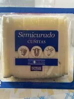 Mängden socker i Semicurado  cañitas